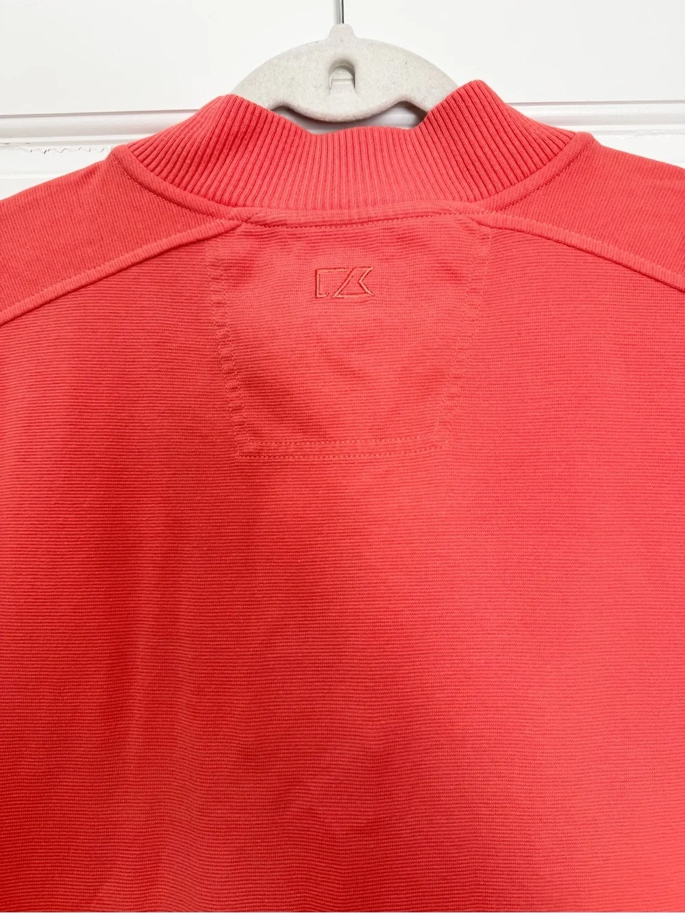 Cutter & Buck Bayview Quarter Zip Pullover Sweater in Sod size XL Tall